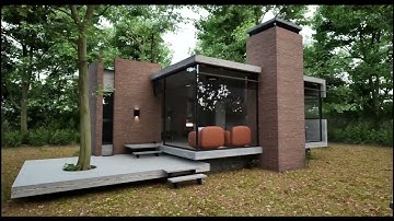 Cabin in the woods - Archviz