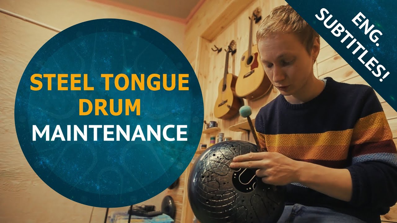 Steel Tongue Drum Maintenance.  Tips for your Tank Drum care.