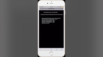Semi Jailbreak iOS 9.3 - Pangu