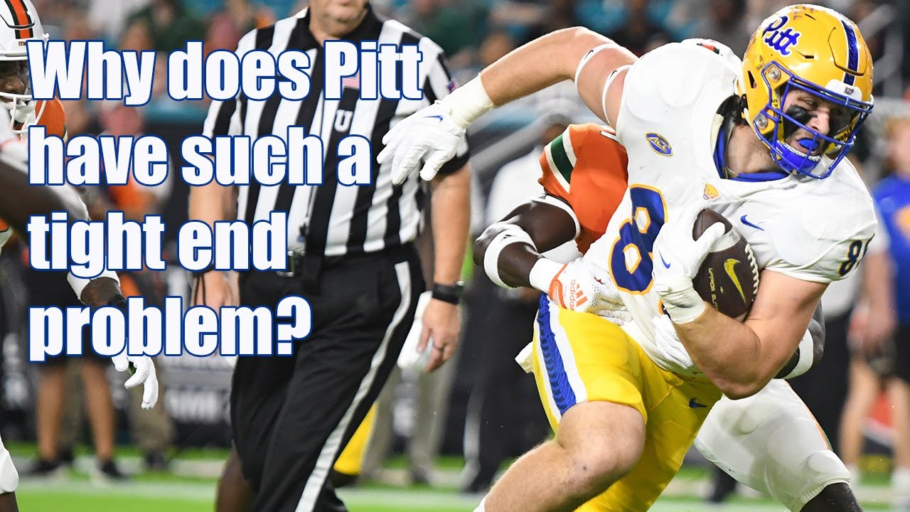 Why Does Pitt Have Such A Tight End Problem The Morning Pitt 7 12