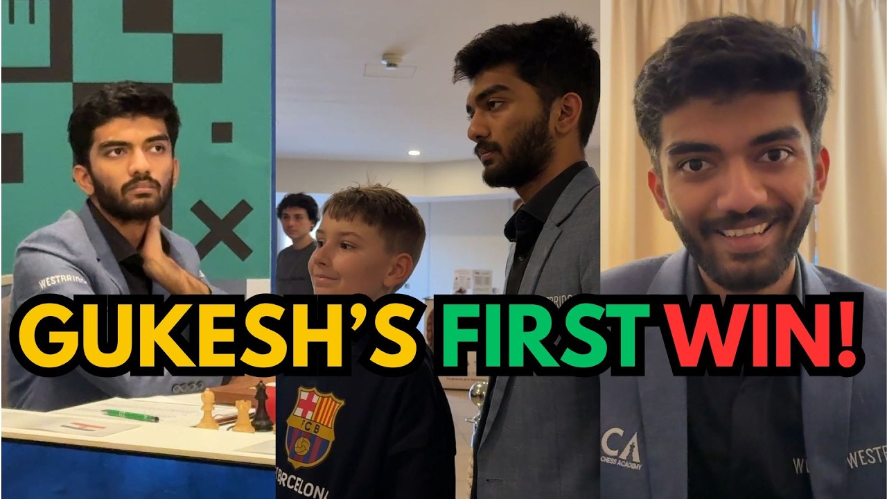 «В последнем раунде мне было все равно!» | Чемпион мира Гукеш одержал победу на турнире Prague Ma...