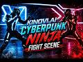 Ultra Realistic Cyberpunk Ninja Fight | KINOVI.AI