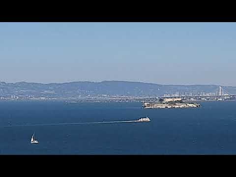 Video: Výhled z mostu Golden Gate: Ohromující výhledy