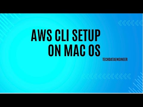 AWS CLI SETUP ON MAC OS