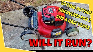 Troy Bilt 21 Self Propelled Bagger Mower 190 CC Brigggs And Stratton Will It Run