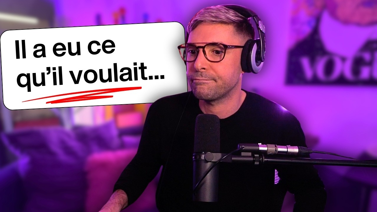 C'est très grave et je ne laisserai pas passer ça !