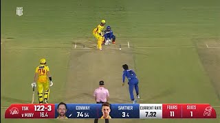 Devon Conway batting highlights today, Devon Conway 74 runs 55 balls vs Mi new york | MLC 2023
