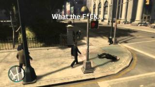 GTA IV - Falling down the ground BUG!
