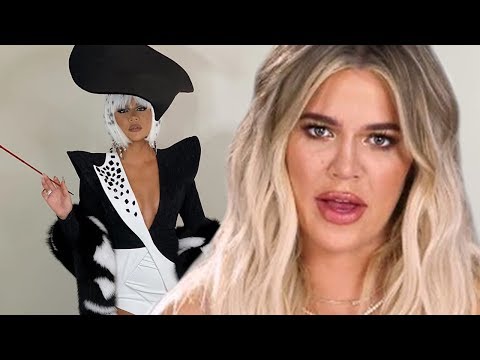 Video: Khloé Kardashian Smelter Garnene Med True Costume