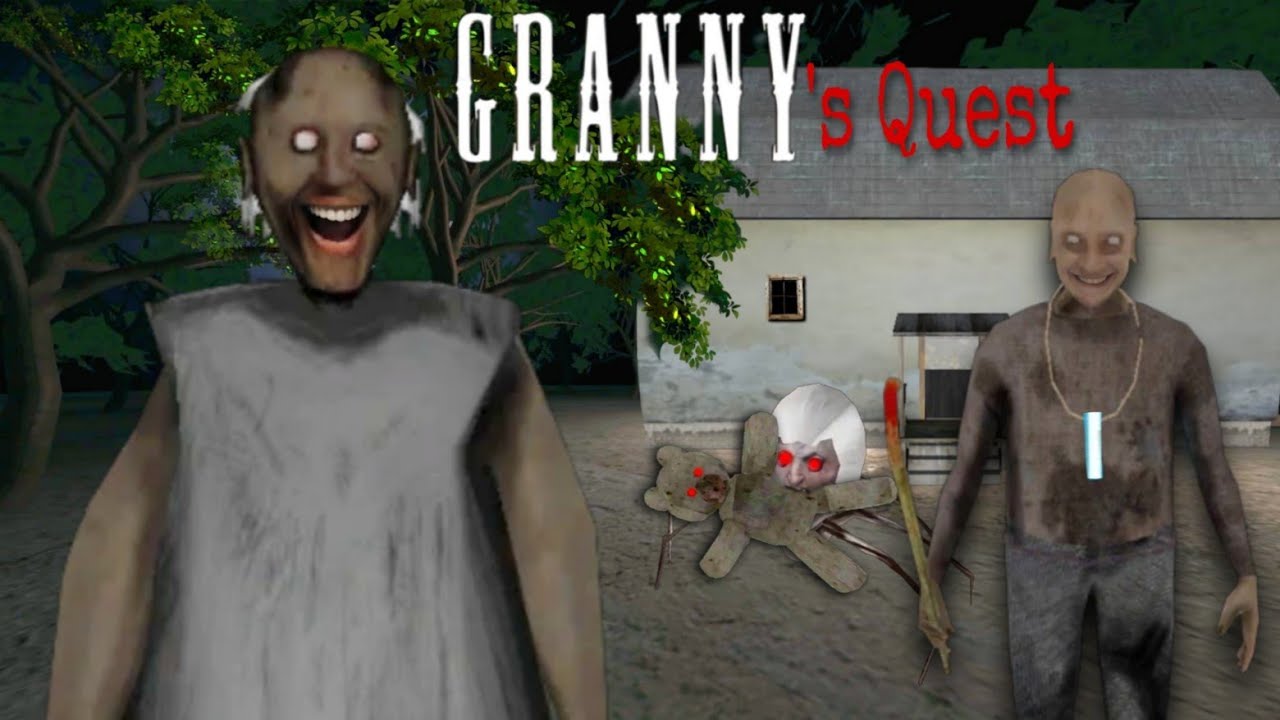 Granny Quest Horror Game Fullgameplay | Granny Grandpa ko ye kya bna dala😂🤣