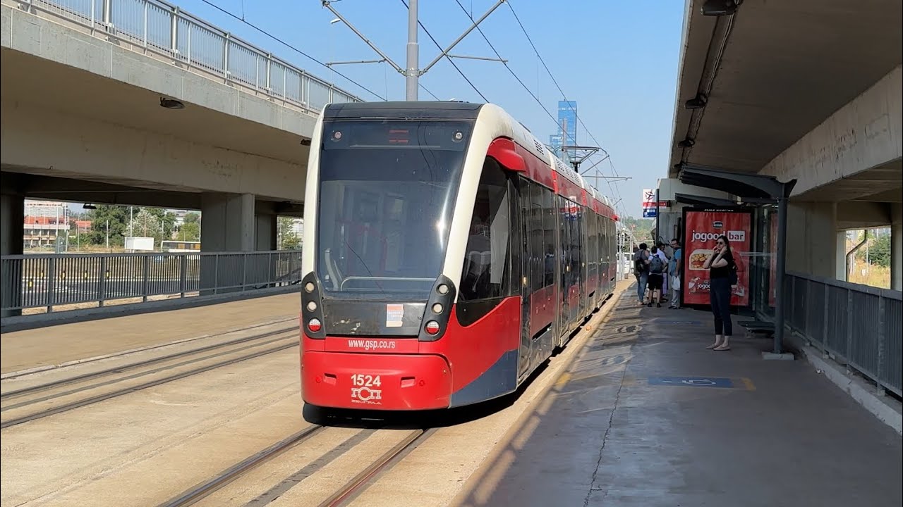 Spanish Trams in Belgrade! Riding the CAF Urbos 3 from Tašmajdan to RK Beogradjanka