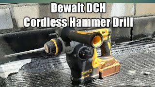 Dewalt DCH 273 Cordless Hammer Drill review
