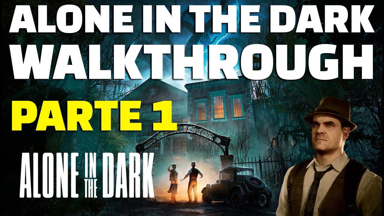 🔴 ALONE IN THE DARK 2024 - DETONADO / WALKTHROUGH - PARTE 1 - EDWARD ...
