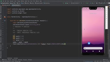 2. Kotlin Degisken ve Sabitler