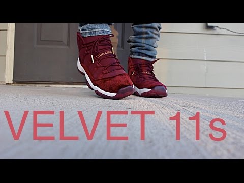 velvet jordan 11s