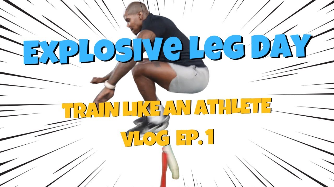 Training Like An Athlete VLOG EXPLOSIVE Lower Body Workout - YouTube