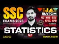 SSC Maths Classes 2026 | Statistics #0 | SSC GD, MTS, CGL, CHSL, CPO Maths PYQ | By Ashish Sir