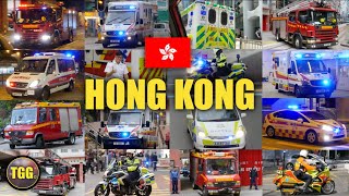 [BEST OF] Hong Kong Emergency Vehicles! | TGG Global Emergency Responses by TGG - Global Emergency Responses 51,604 views 9 months ago 19 minutes