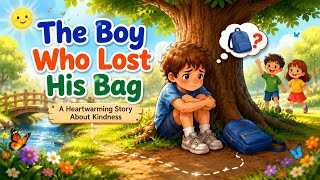 The Boy Who Lost His Bag | Heartwarming Story About Kindness | Kids Bedtime Story