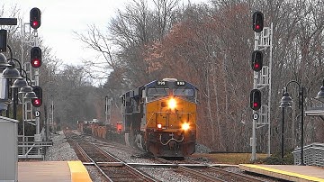 CSX Train Q034 Screaming Through Dorsey / Thomas