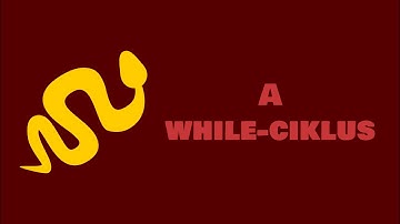 A while-ciklus