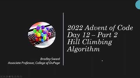 Python Solution - Advent of Code 2022 - Day 12 - Part 2 - Hill Climbing Algorithm