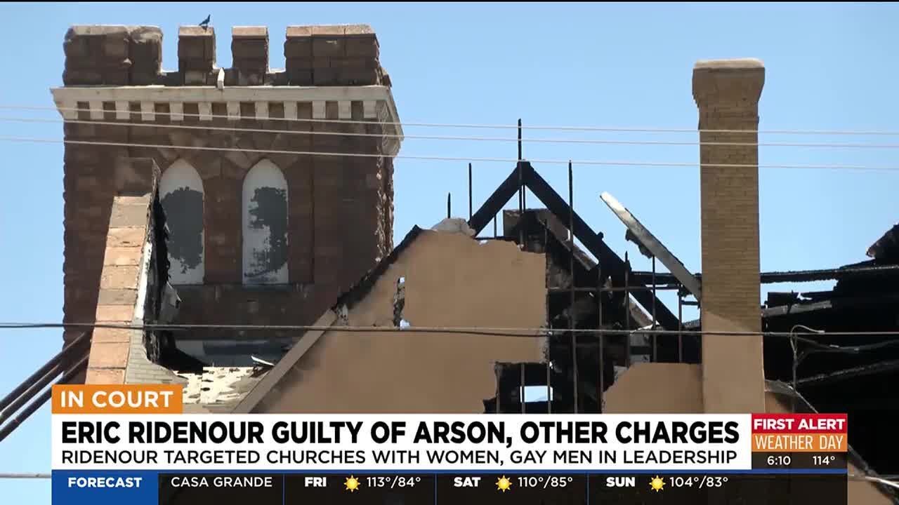 Southern Arizona man found guilty in Douglas church fires - YouTube