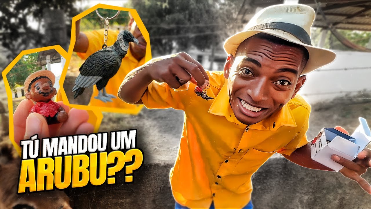 BETO TIZIU RECEBEU UM CHAVEIRO DE URUBU DE INSCRITO 🤣 | RECEBIDOS DO BETO TIZIU