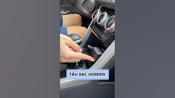 Tẩu sạc rút gọn dây Ugreen #quangauto #ugreen