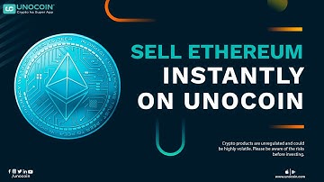 The fastest way to Sell ETH and Cryptos! Use @Unocoin