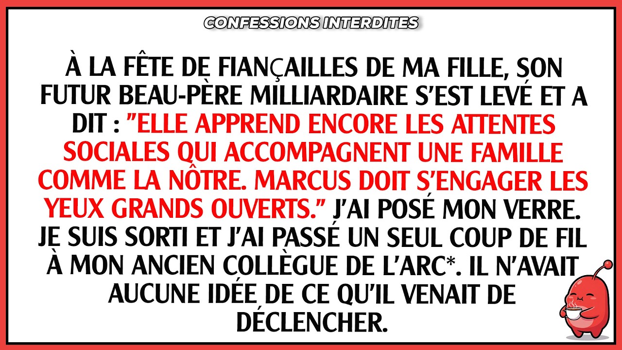 Aux fiançailles de ma fille, son beau-père milliardaire l’a traitée de “sans classe”…
