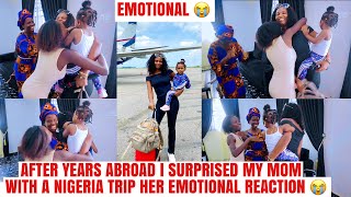 After Years Abroad I surprised my Mom with a Nigeria Trip, Her Emotional Reaction /Air peace/Turkish