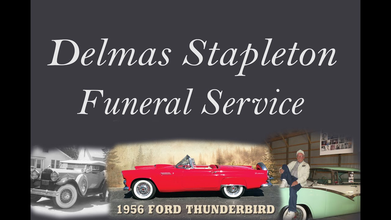 Delmas Stapleton Funeral Service YouTube