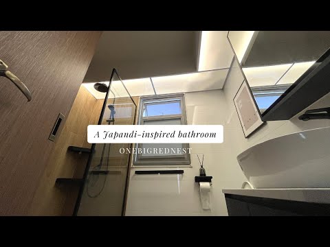 Japandi-Inspired Bathroom ‘Tour’ preview | Inside a SG BTO | A lil' longer than YouTube shorts 🛀🏻