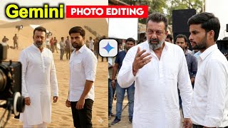 Sanjay Dutt Photo Editing | Google Gemini AI Cinematic Style screenshot 5