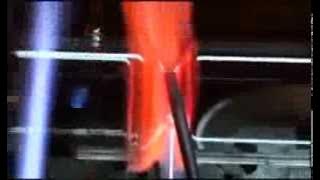 Glass blowing a double-wall vacuum mug