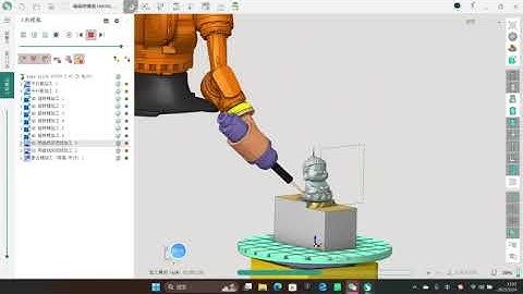 Hualong Machinery HLRB 7A3D 7 axis KUKA robot engraving machine Simulated engraving#robot machine