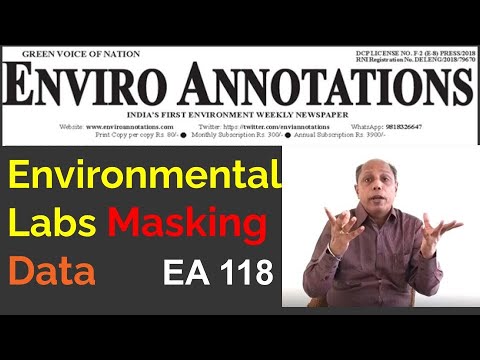 Environmental Labs Masking Data  I  Enviro Annotations