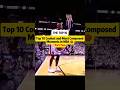 Top 10 Coolest and Most ComposedMoments in NBA Part Two#basketball #nba #fyp