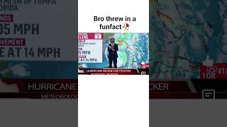 Hurricane Helene Weather Reporter Guy #Funny #idkwhattoputhere #fypシ