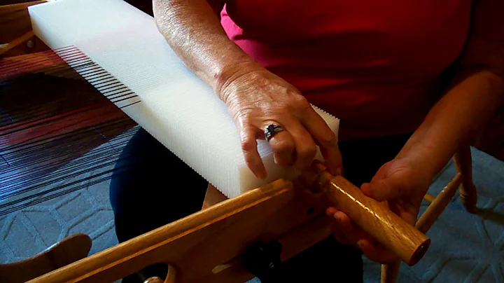 Weavers Rapid Warp Loom - Preparing to Weave