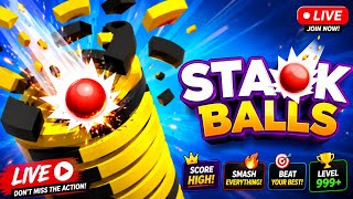 Breaking World Record in Live 🥵 StackBall 3D Game 🏀⚽🏌️|| RG REAL GAMER is Live 🏆 screenshot 5