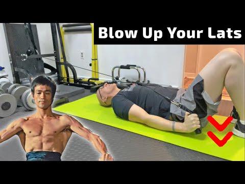 Video: lying cable pullover