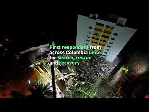 First responders from across Colombia unite for search, rescue and recovery efforts in Cali