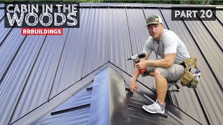 Cabin in the Woods Part 20: Standing Seam Ridge Cap Detail