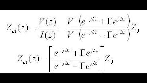 Input Impedance & SWR & Power of Transmission Line By N.Dilipkumar