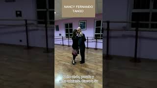 Tango Ocho Atrás, Parada Y Ocho Adelante Con Cierre A Sx - Nancy Fernando Tango