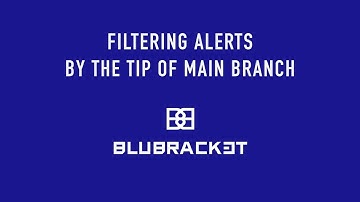 Filtering code security issues by tip of main branch