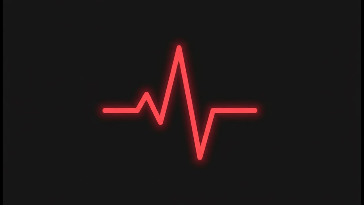 Slow Heartbeat Sound for Comfort | Womb Sound Sleep Aid | Black Screen