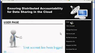 Ensuring Distributed Accountability For Sharing Data in the Cloud Wealth